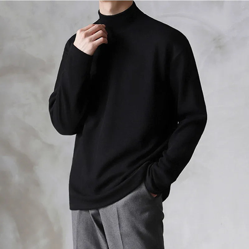 Yasuk 2023 Men's Casual Turtleneck Plush Velvet Sweater - Premium  from Liograft - Just $33.95! Shop now at Liograft